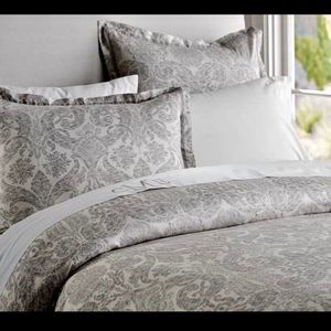 Samantha Damask Duvet Cover 